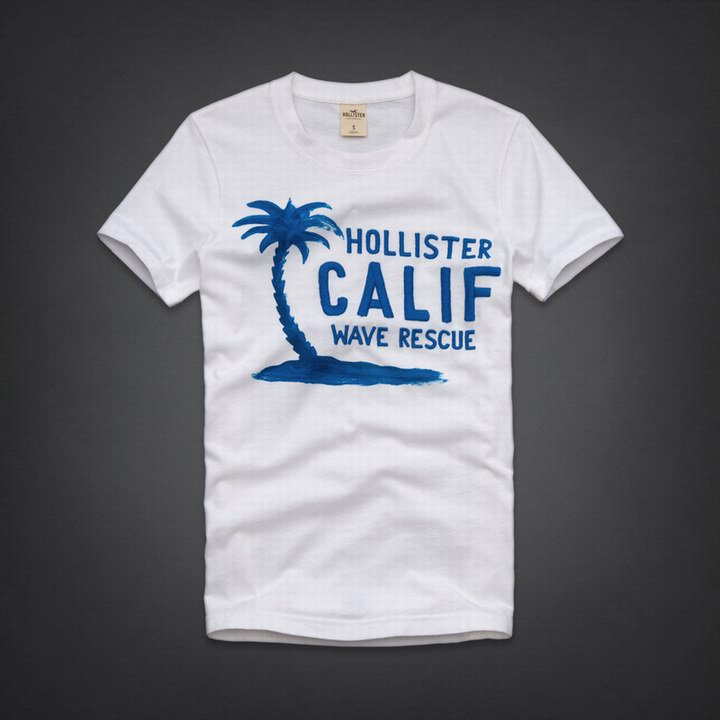 Tee shirt Hollister Blanc Homme